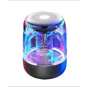 C7 Portable Wireless Bluetooth Speaker Mini Colorful Light Card Audio Subwoofer